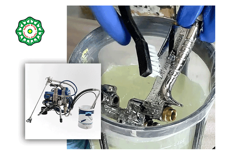Các bước bảo dưỡng máy phun sơn