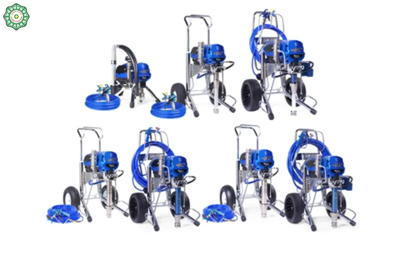 Các loại máy phun sơn xây dựng phổ biến