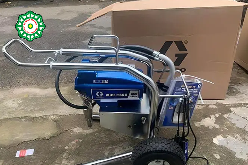 Hướng dẫn sơn màu khi sử dụng máy phun sơn chi tiết Lắp ráp các bộ phận điều chỉnh máy phun sơn