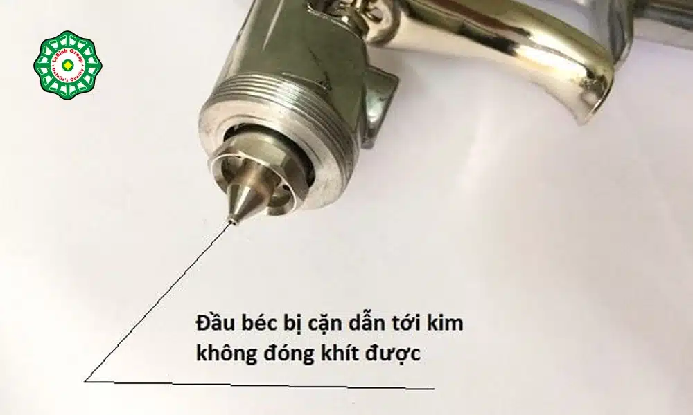Hướng dẫn cách khắc phục súng phun sơn bị tắc hiệu quả nhất Vệ sinh béc phun và kim súng phun sơn