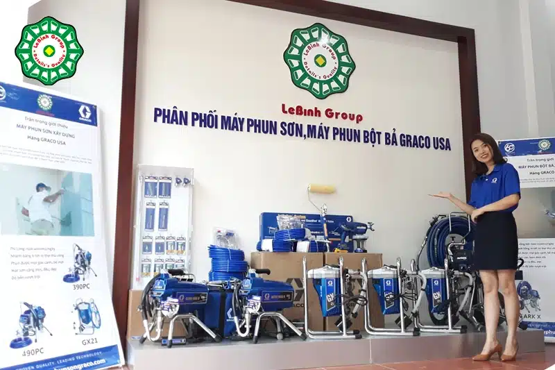 Top 4 địa chỉ bán máy phun vữa uy tín tại Việt Nam Máy phun vữa Lê Bình Group